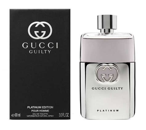 gucci guilty pour homme platinum gucci|gucci guilty pour homme fragrantica.